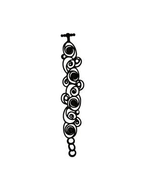 Batucada Summer spirals bracelet NEW tattoo look jewelry Eco friendly